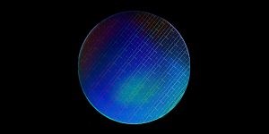 Intel spin qubit 30mm wafer