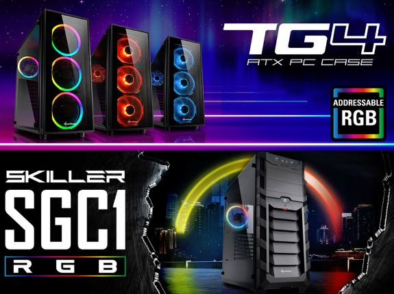 Sharkoon TG4 and Skiller SGC1 RGB