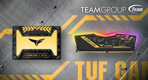 TEAMGROUP RGB SSD and DDR4 with ASUS TUF