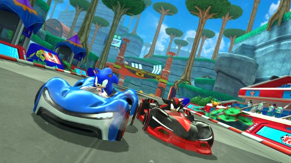 Apple Arcade with Sonic racing