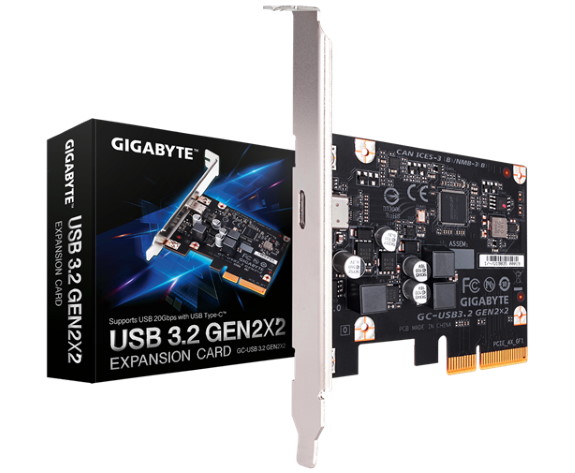 USB 3.2 Gen 2x2 PCIe Expansion Card