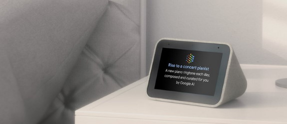 GOOG Assistant smart clock