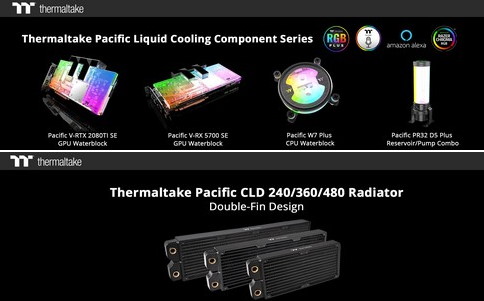 ThermalTake Pacific RGB watercooling
