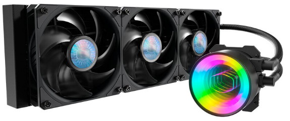 New AiO cooler from CM with Infinite Reflection