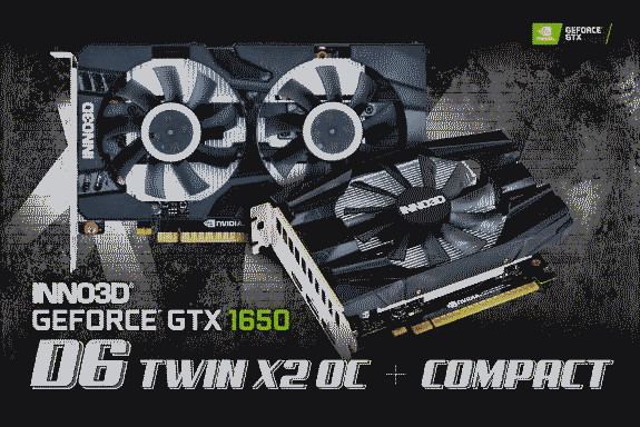INNO3D GEFORCE GTX 1650 GDDR6 TWIN X2 OC + COMPACT