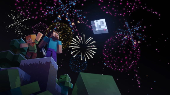 Minecraft 200 million celebration