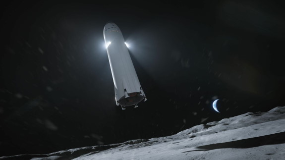 Starship Moon landing