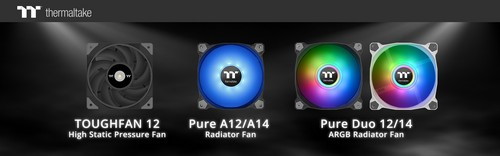 New ThermalTake fans