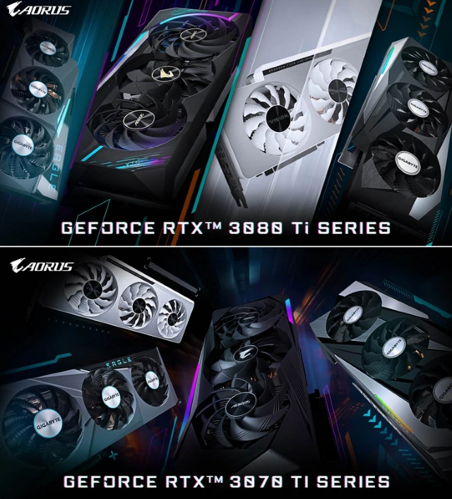 GeForce RTX 3080 Ti and GeForce RTX 3070 Ti
