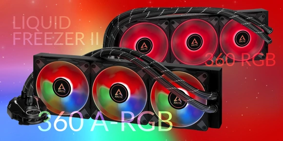 ARCTIC Liquid Freezer II 360mm RGB versions