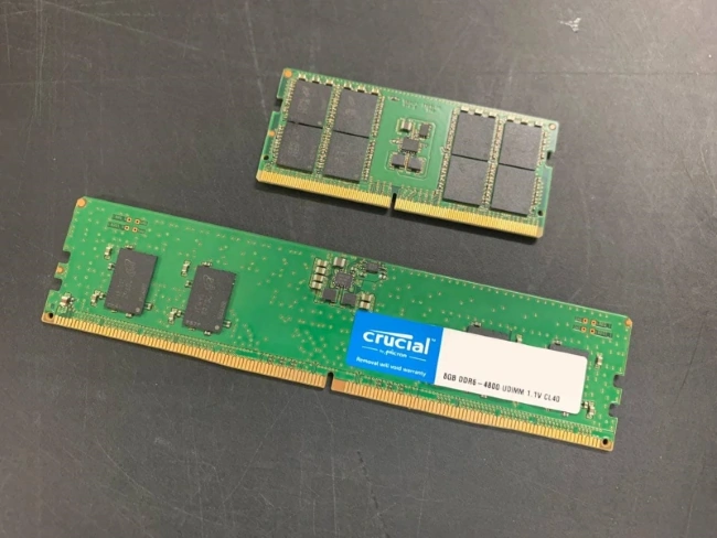 Crucial first DDR5