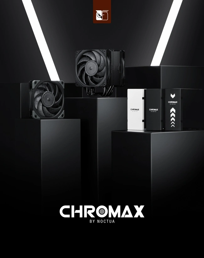 New Chromax gear from Noctua