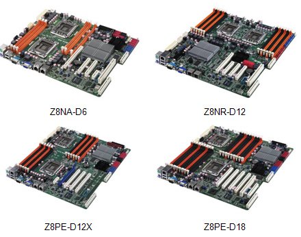 ASUS unveils Z8 series server motherboards - DVHARDWARE