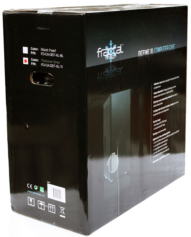 Fractal Design Define XL 

cardboard box