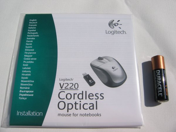 V220 Cordless Notebook Mouse - DVHARDWARE