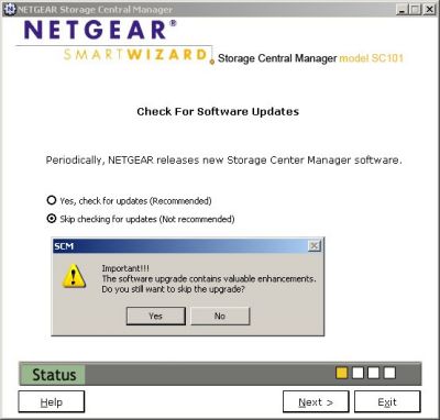 netgear sc101 storage central manager software 3.0