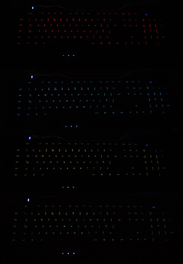 Roccat Isku FX LED colors
