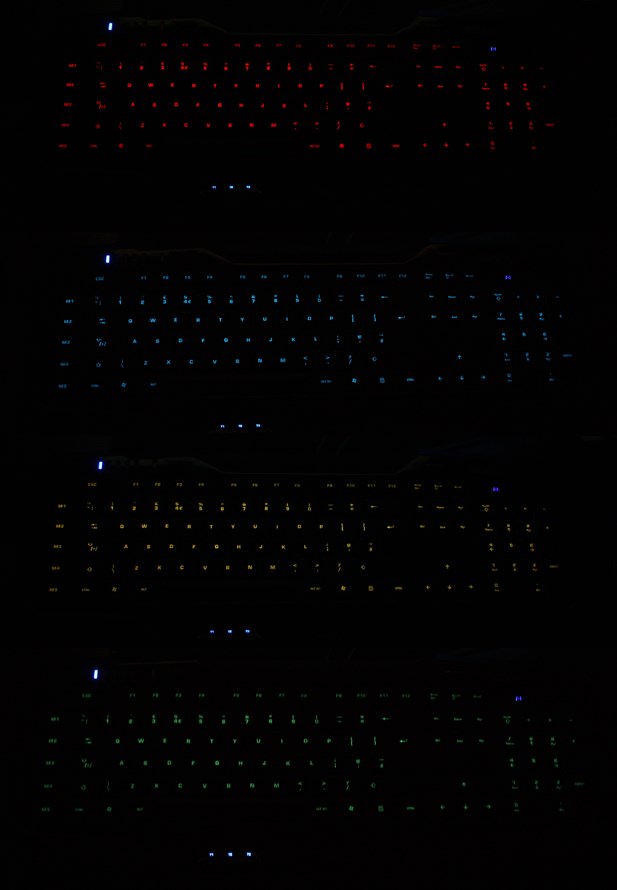 Roccat Isku FX LED colors