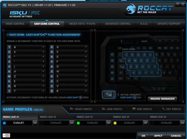 Roccat Isku FX software