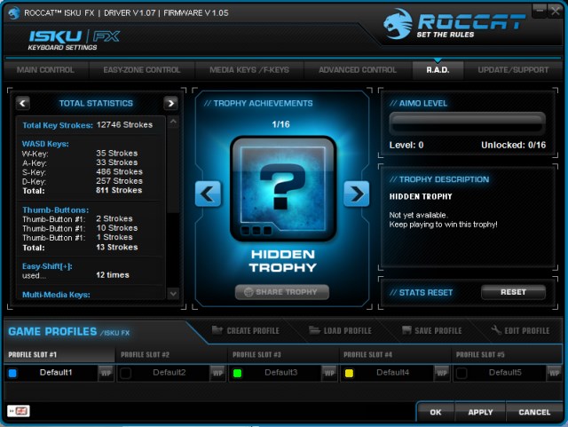 Roccat Isku FX software