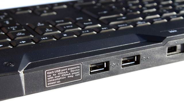 Challenger 
Pro USB ports