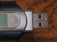 The USB connector