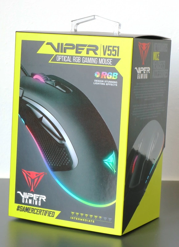 Viper V551 box